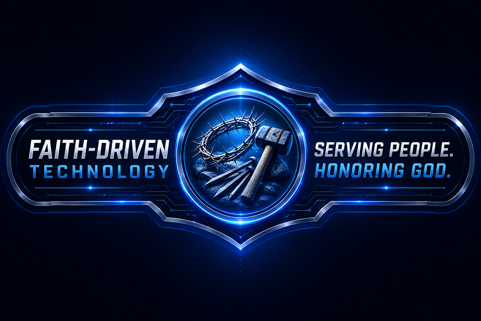 Faith-Driven Technology. Serving People. Honoring God.